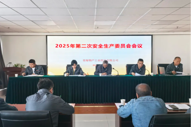 工投公司召開2025年第二次安全生產(chǎn)委員會會議