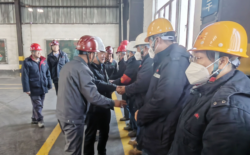 過(guò)年好！省國(guó)資委領(lǐng)導(dǎo)把新春祝福送到一線崗位