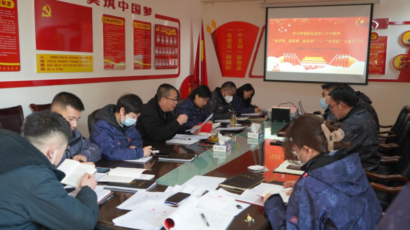 物產(chǎn)汽貿(mào)黨支部召開“知學(xué)理、悟原理、踐真理” ——黨章篇”專題學(xué)習(xí)會(huì)