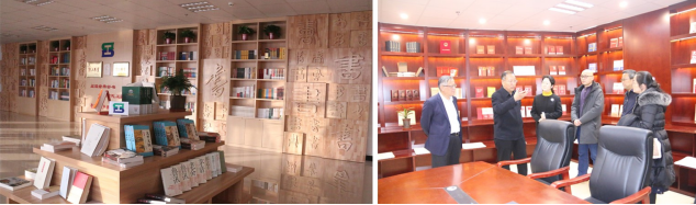 省委常委、省總工會(huì)主席馬吉孝同志來(lái)我司為全國(guó)職工書(shū)屋示范點(diǎn)揭牌